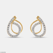 0.25 Carat Infinite Orbit Lab Diamond Studs Earrings