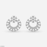 Loop of Beauty Diamond Earrings 14K Yellow Gold