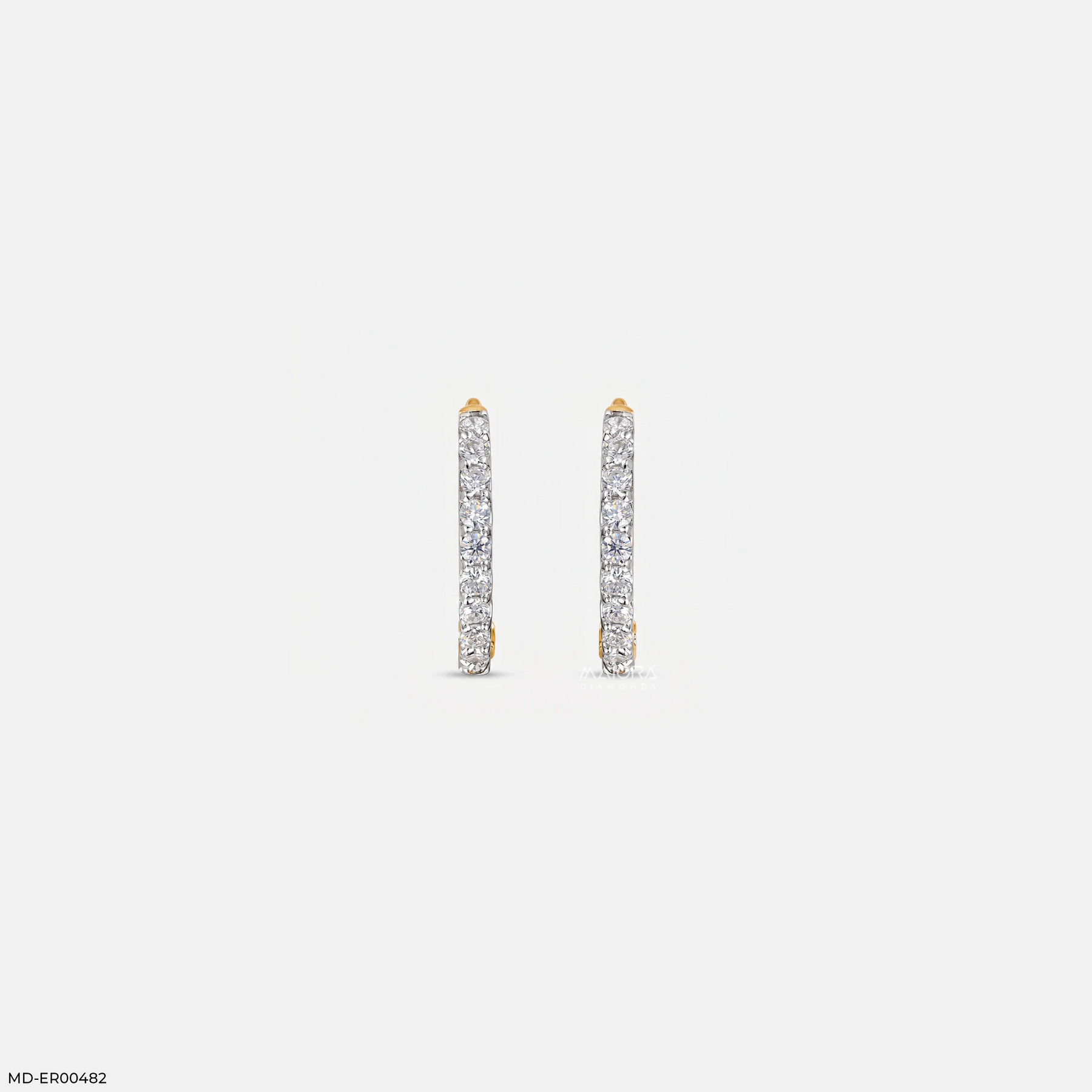 Noor Drop Balli Earrings Platinum 950