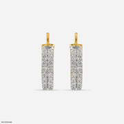 Simple Luxe Diamond Earrings 9K Yellow Gold