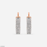 Simple Luxe Diamond Earrings 18K Yellow Gold