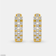 Diamond Triad Bali 9K Yellow Gold