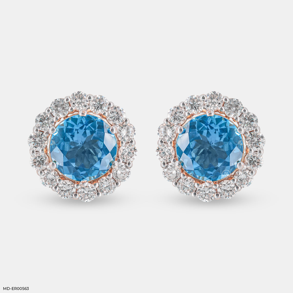 2 Carat Ocean's Embrace Lab Diamond Studs