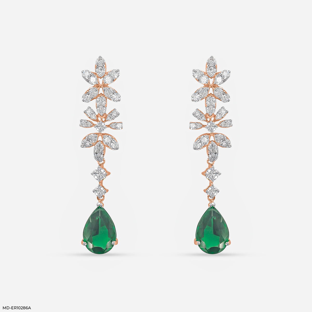 2.25 Carat Ethereal Gems And Lab Diamond Danglers