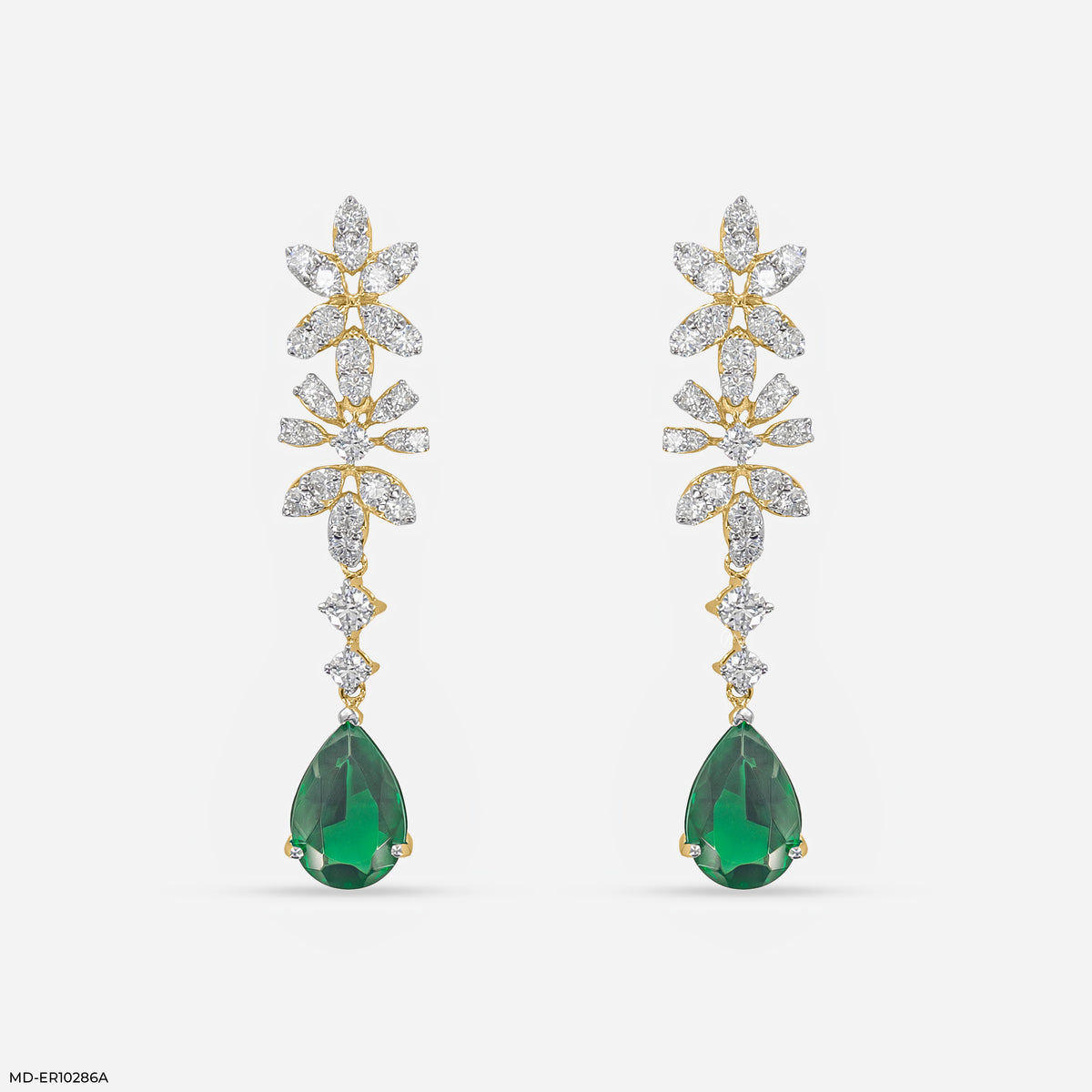 2.25 Carat Ethereal Gems And Lab Diamond Danglers