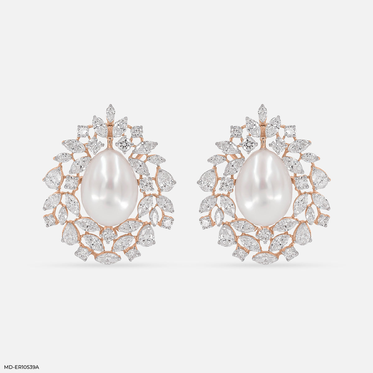 3.5 Carat Pearl Of Perfection Lab Diamond Stud