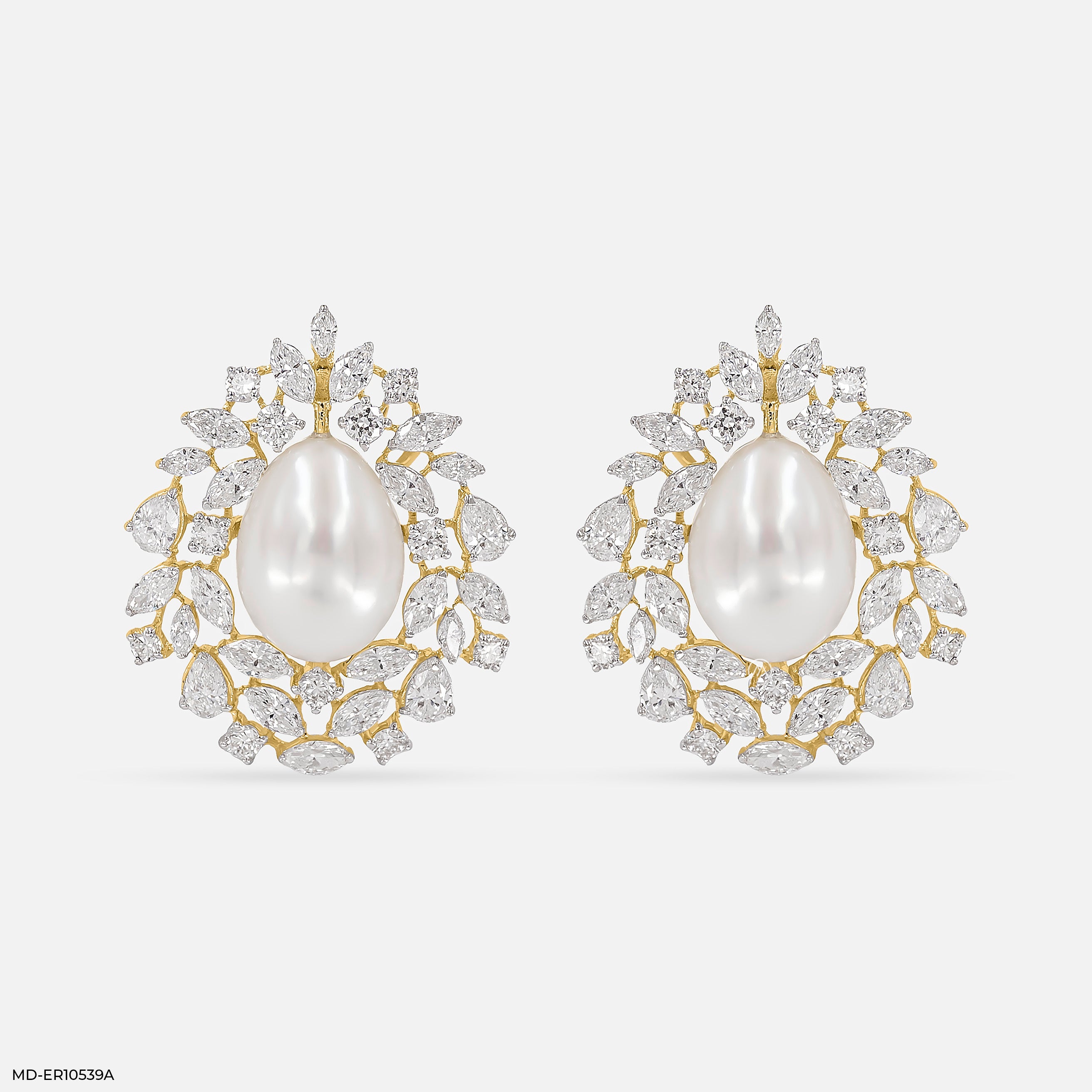 3.5 Carat Pearl Of Perfection Lab Diamond Stud