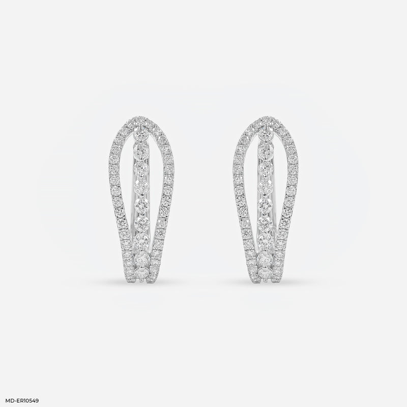Nazaakat Balli Earrings 14K Yellow Gold