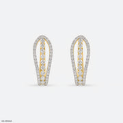 Nazaakat Balli Earrings 14K Yellow Gold