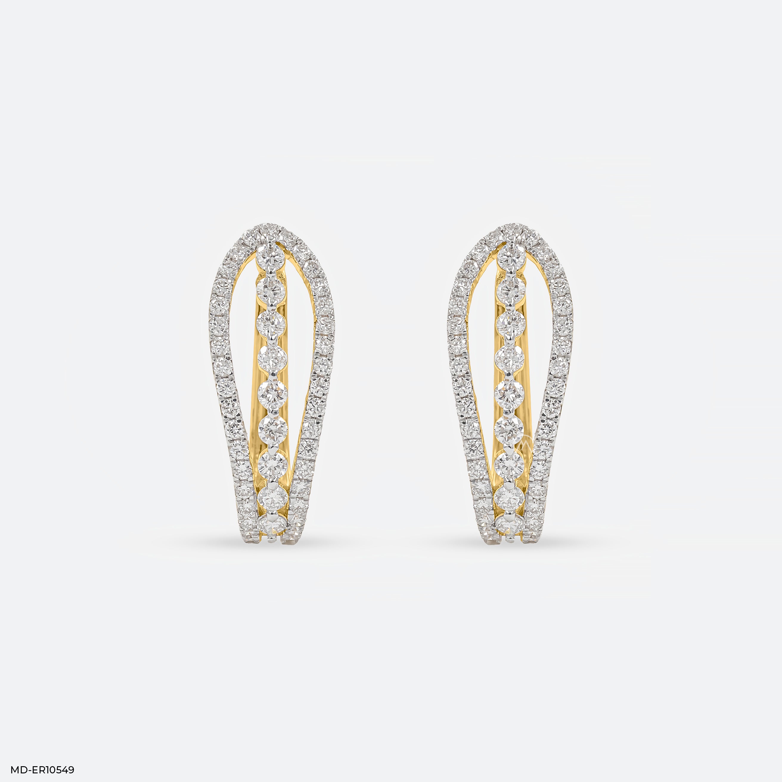 Nazaakat Balli Earrings 9K Yellow Gold