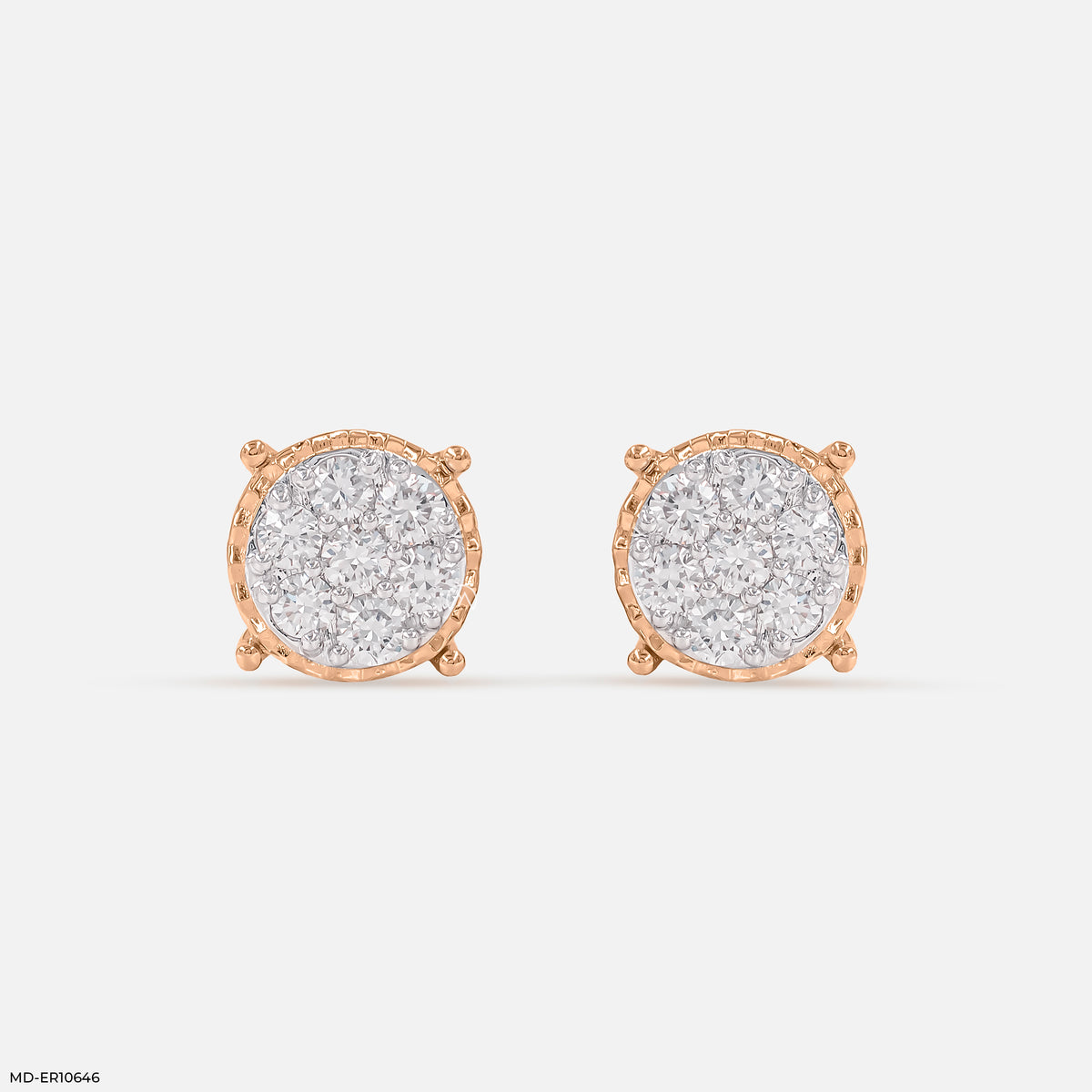 Exquisite Bunch Diamond Earrings