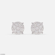 Exquisite Bunch Diamond Earrings