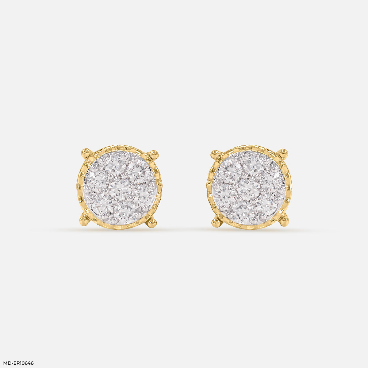 Exquisite Bunch Diamond Earrings