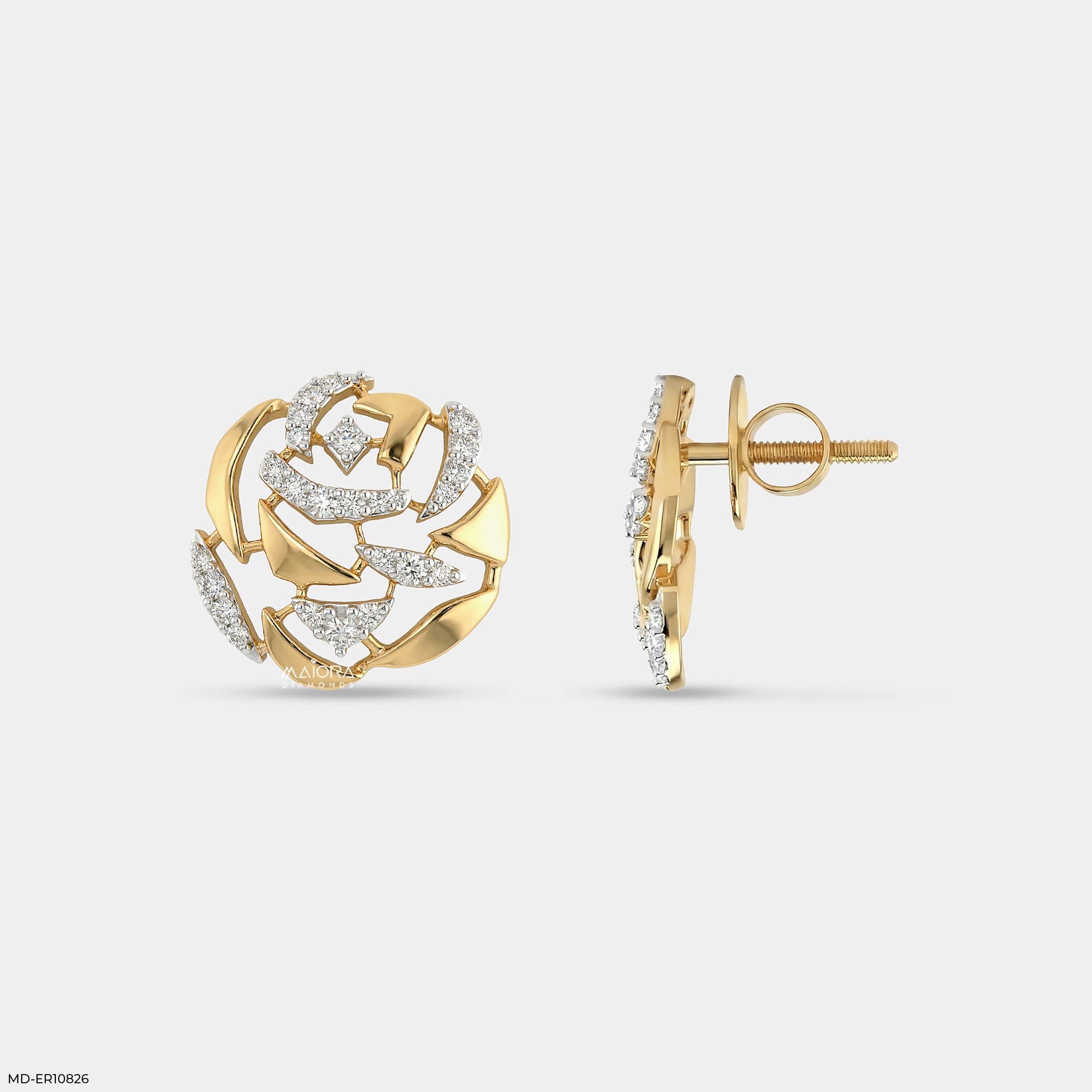 Twilight Roseate diamond Earrings