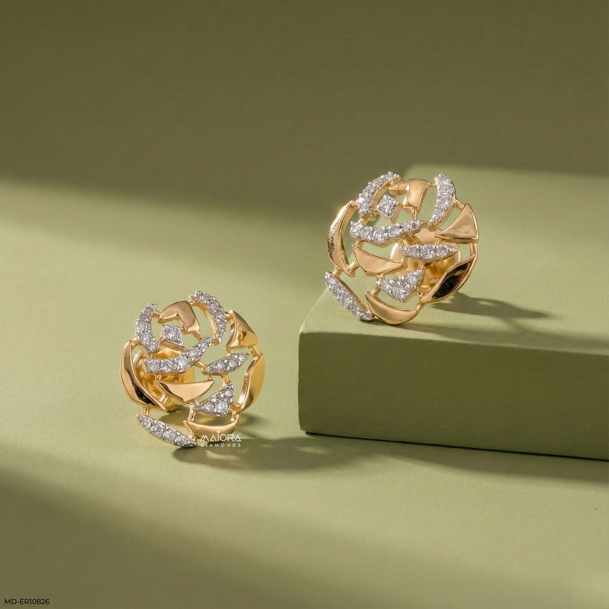 Twilight Roseate diamond Earrings