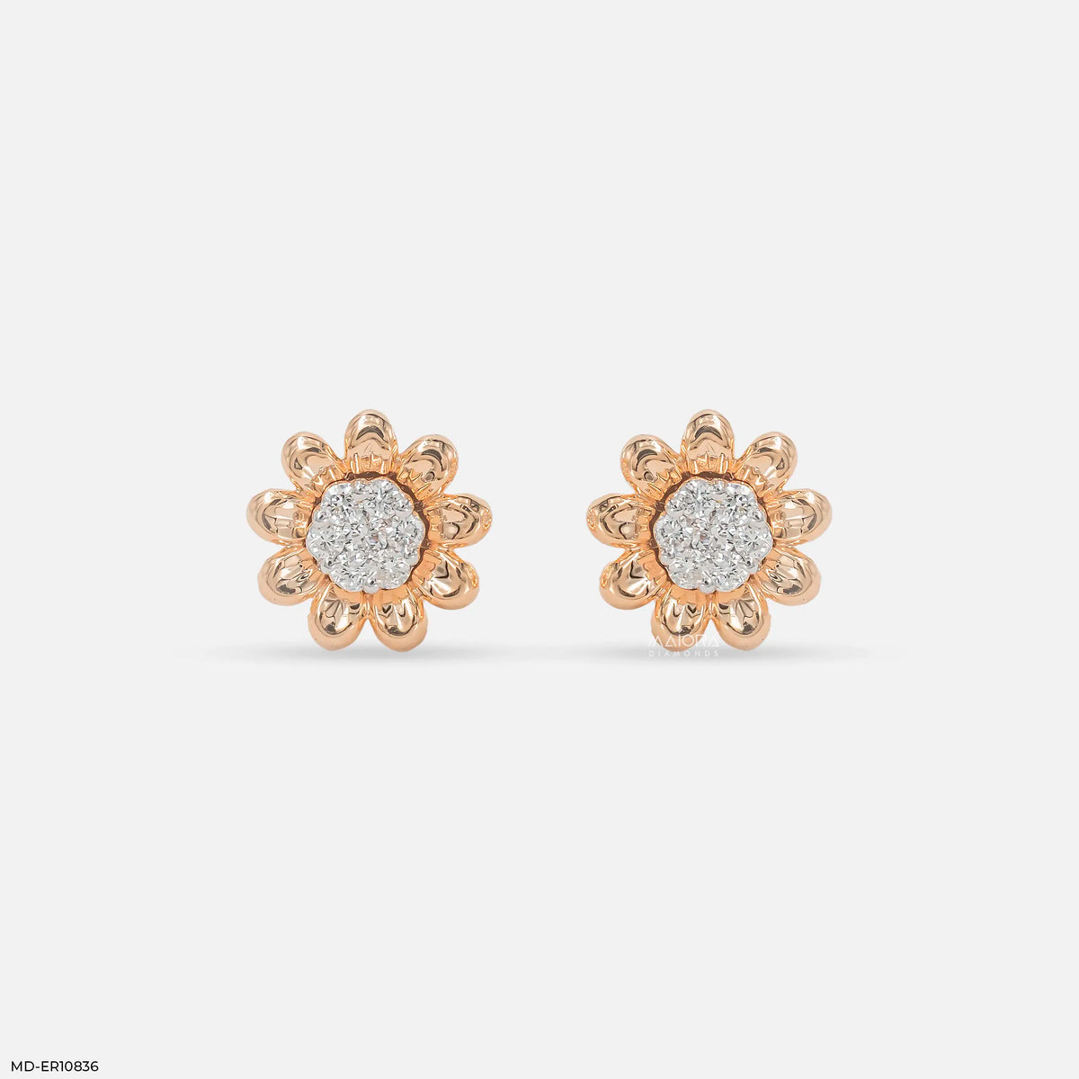 Sunshine Bloom Diamond Earrings