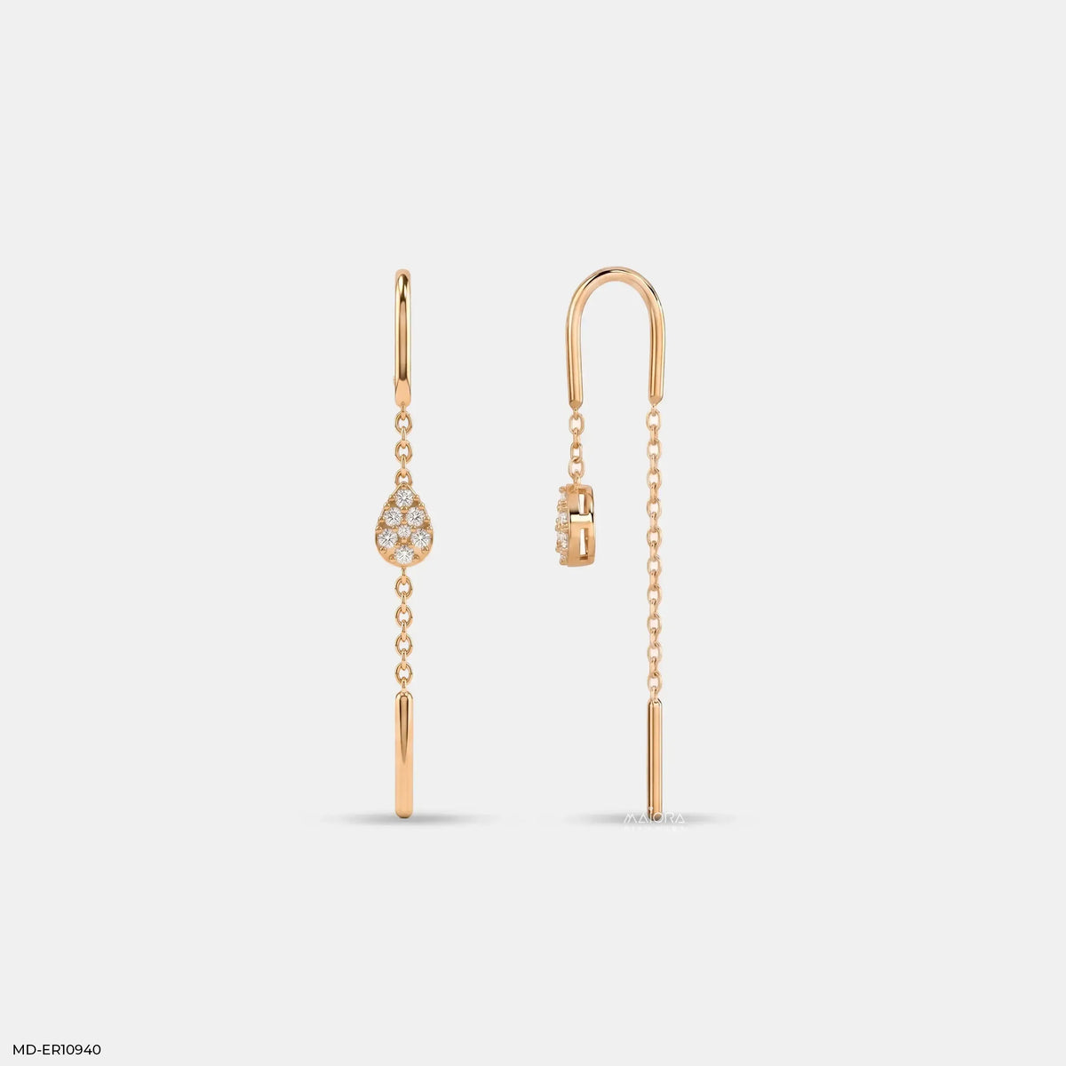 Solstice Drop Sui Dhaga Diamond Earrings
