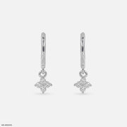 Dazzling Diamond Earring 925 Silver
