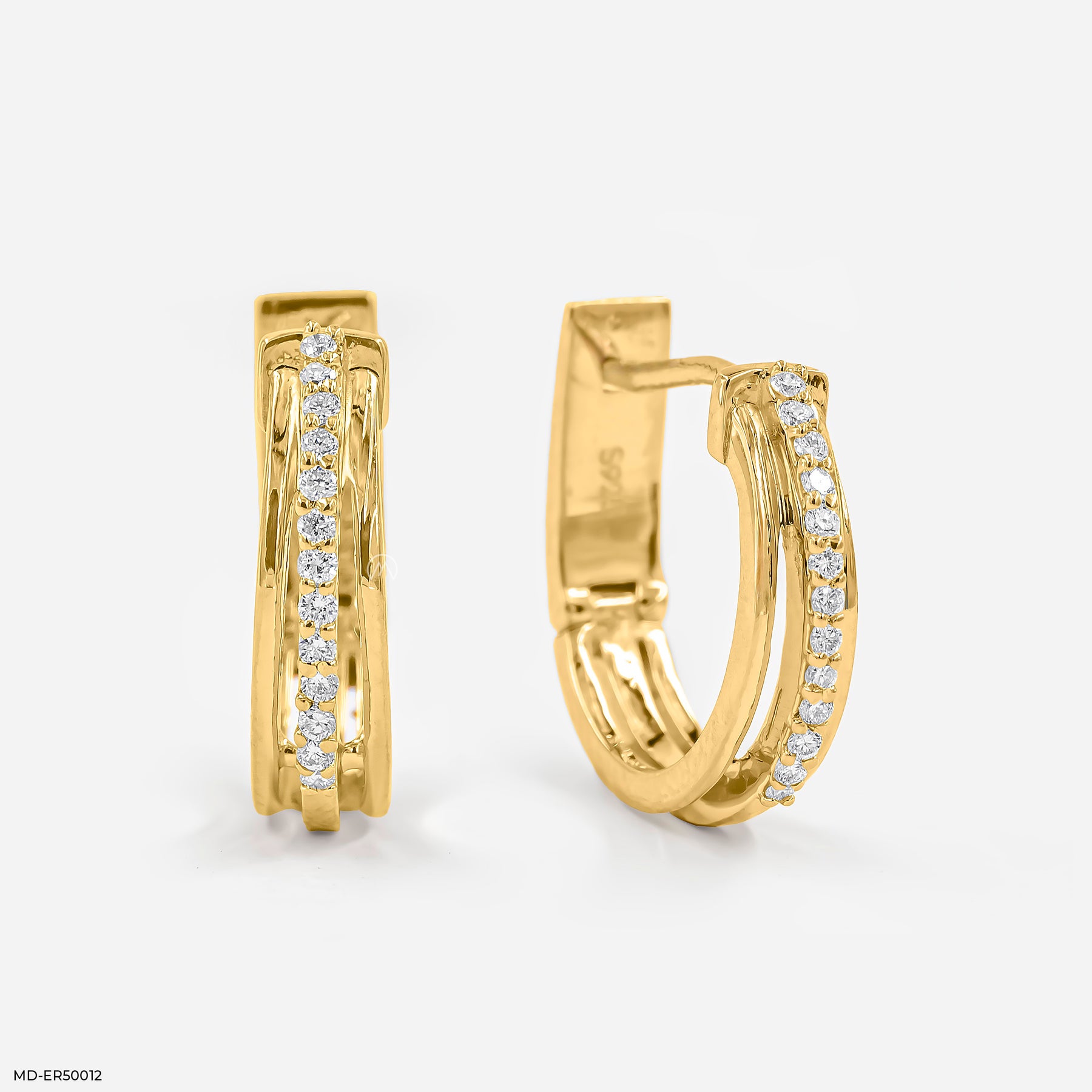 Critra Lab Diamond Bali 925 Sterling Silver