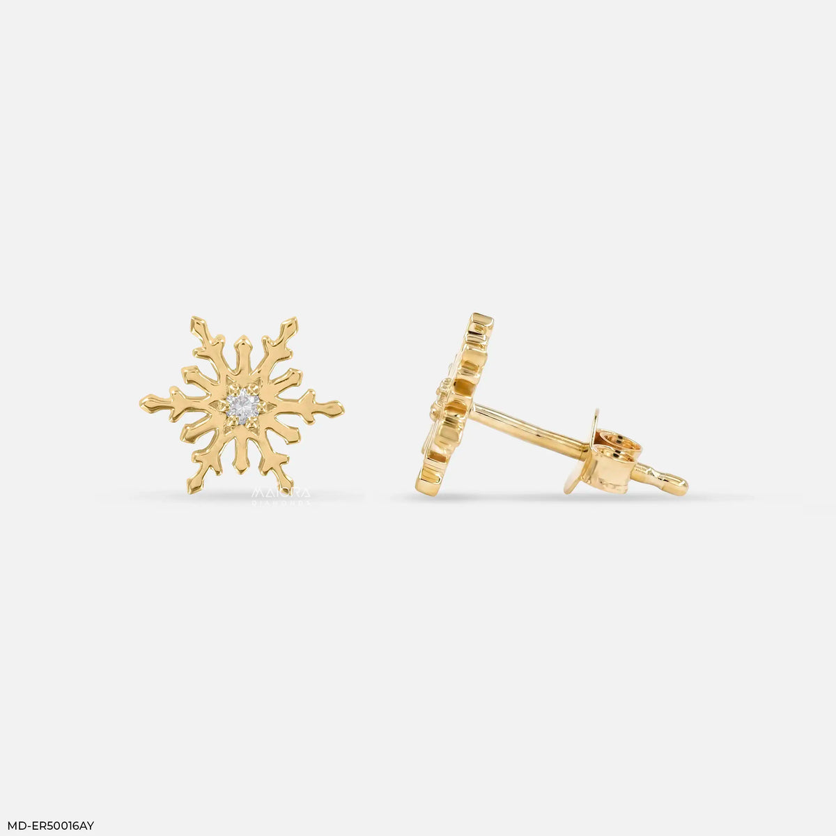Ice Frost Diamond Studs Earrings