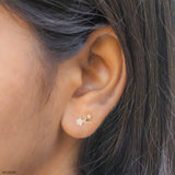 Celestial Comet Climber Earrings 925 Sterling Silver