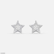 Mini Starry Lab Diamond Stud 925 Sterling Silver