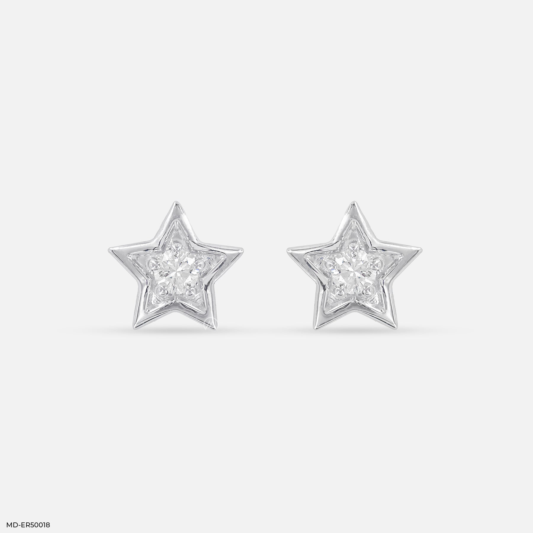 Mini Starry Lab Diamond Stud 925 Sterling Silver