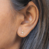 Stardust Lab Diamond Stud 925 Sterling Silver