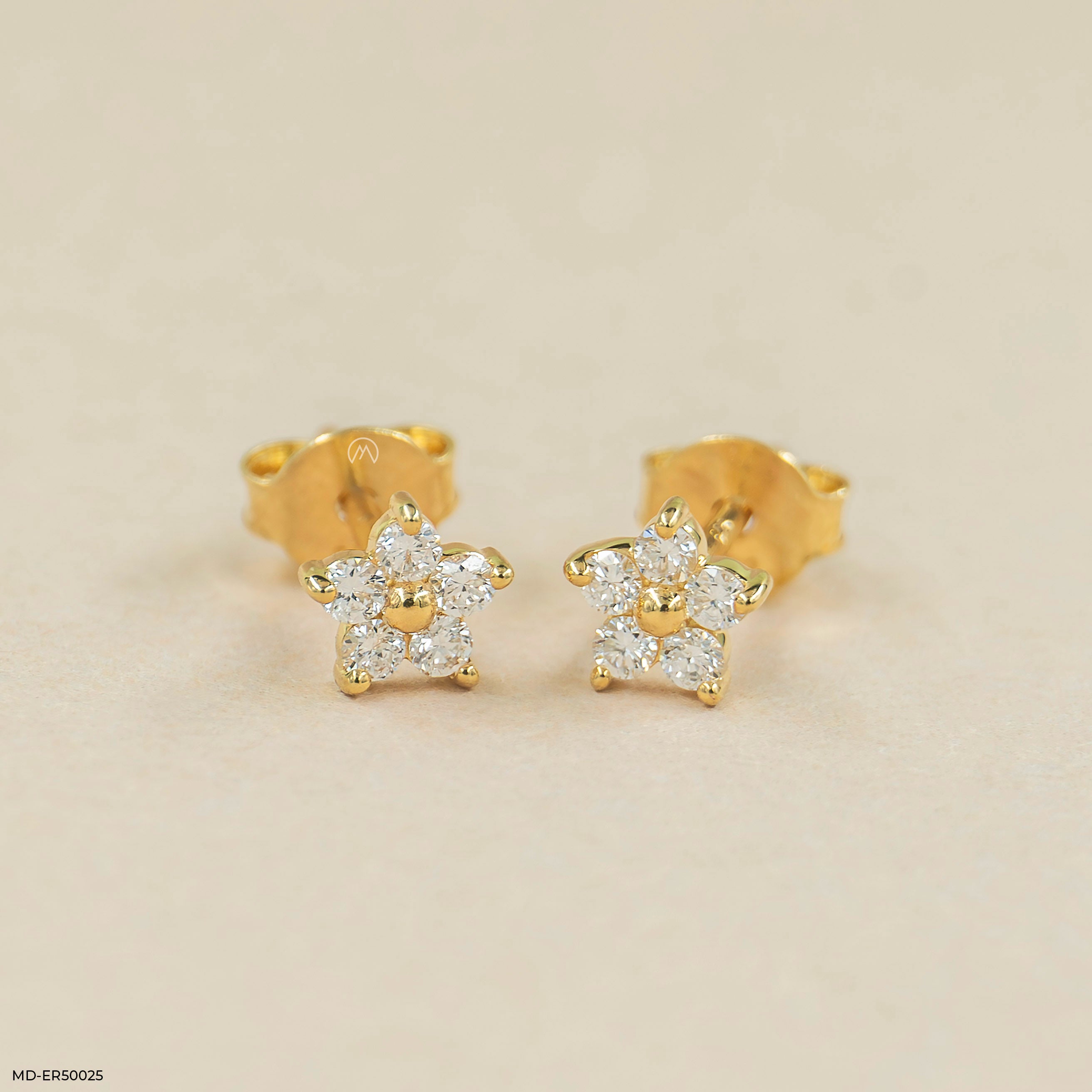 Lustra Lab Diamond Stud 925 Sterling Silver