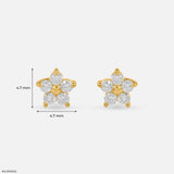 Lustra Lab Diamond Stud 925 Sterling Silver