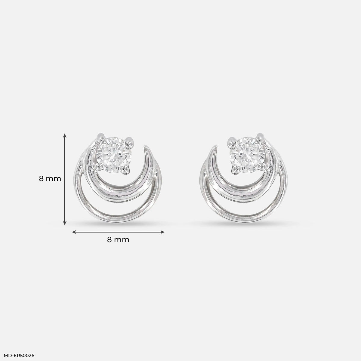 Moonara Spark Lab Diamond Stud