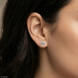 Majestic Mini Lab Diamond Stud 925 Sterling Silver