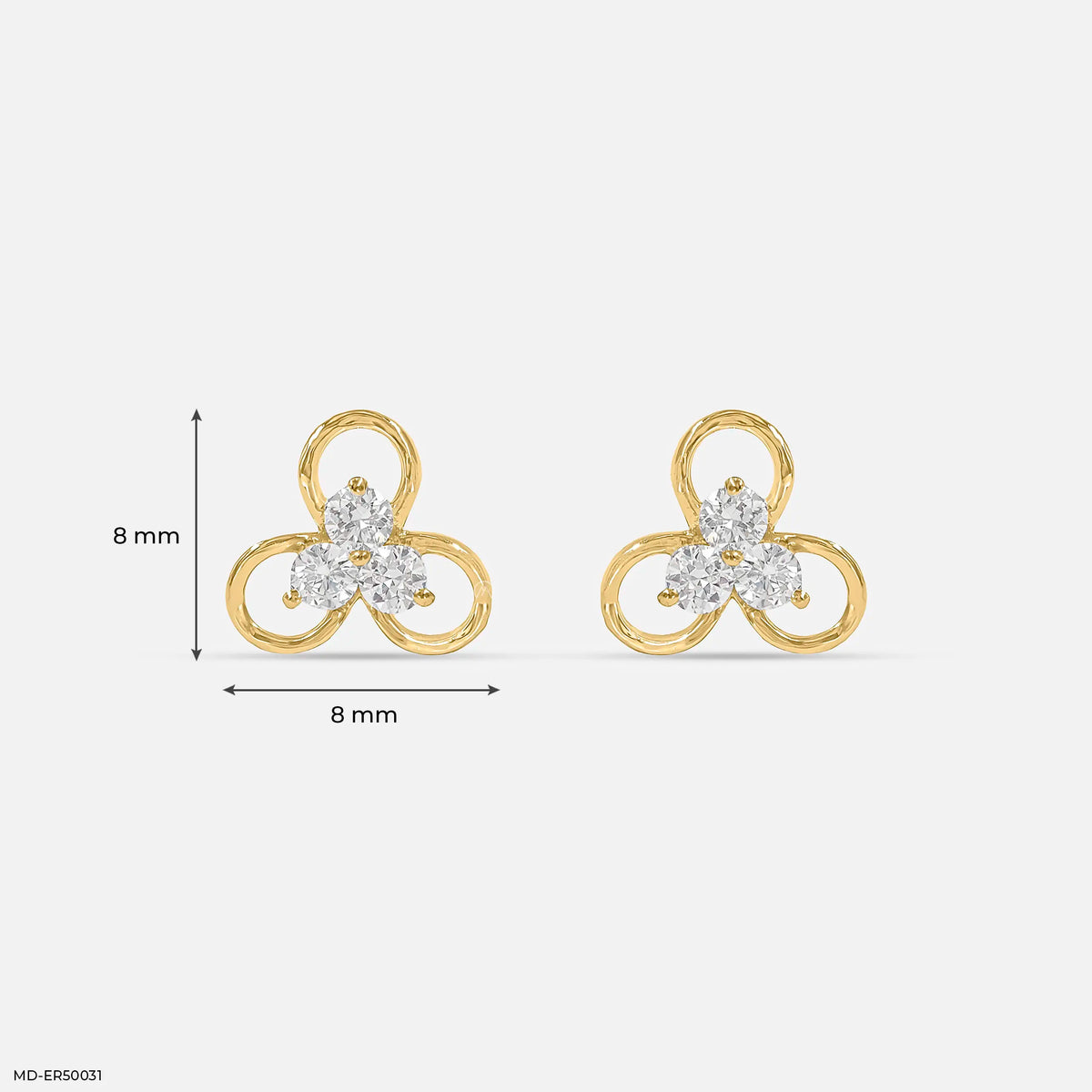 Elowen Bloom Lab Diamond Earrings