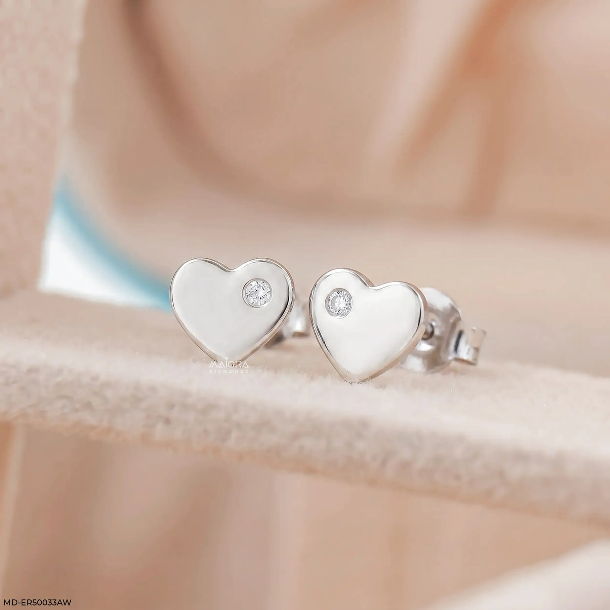 Sparkle Flush Diamond Studs Earrings