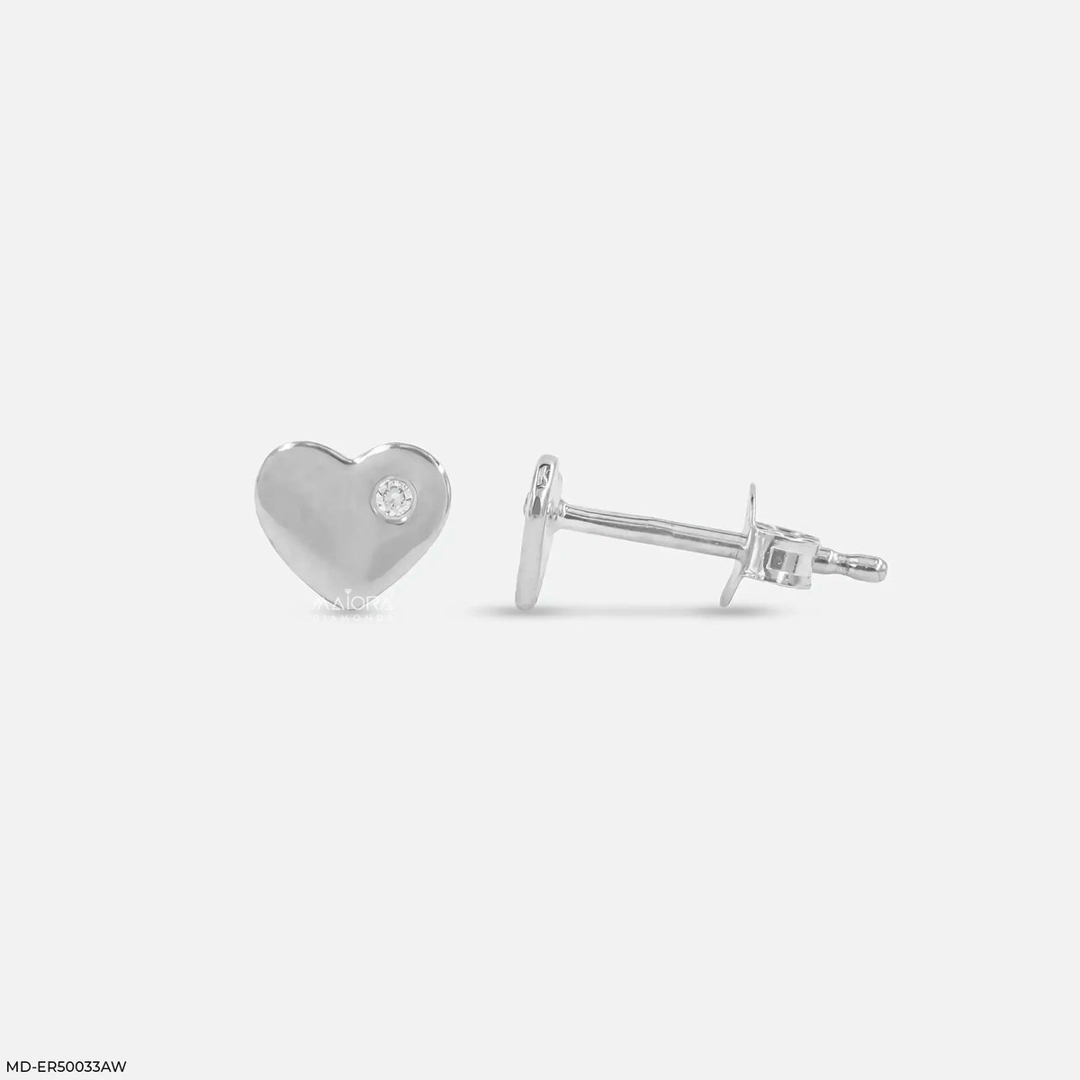 Sparkle Flush Diamond Studs Earrings