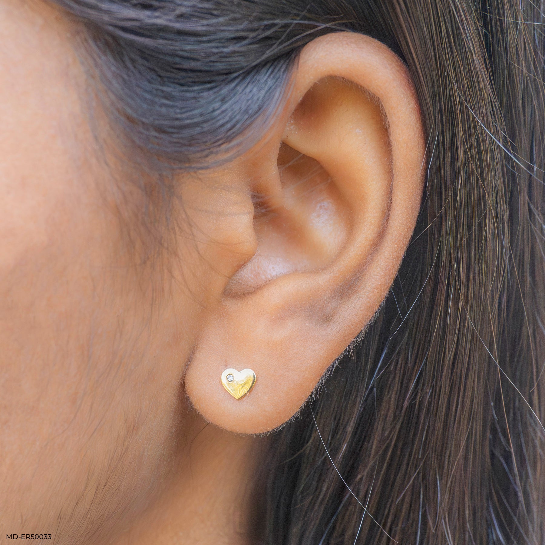 Amoure Lab Diamond Studs 925 Sterling Silver