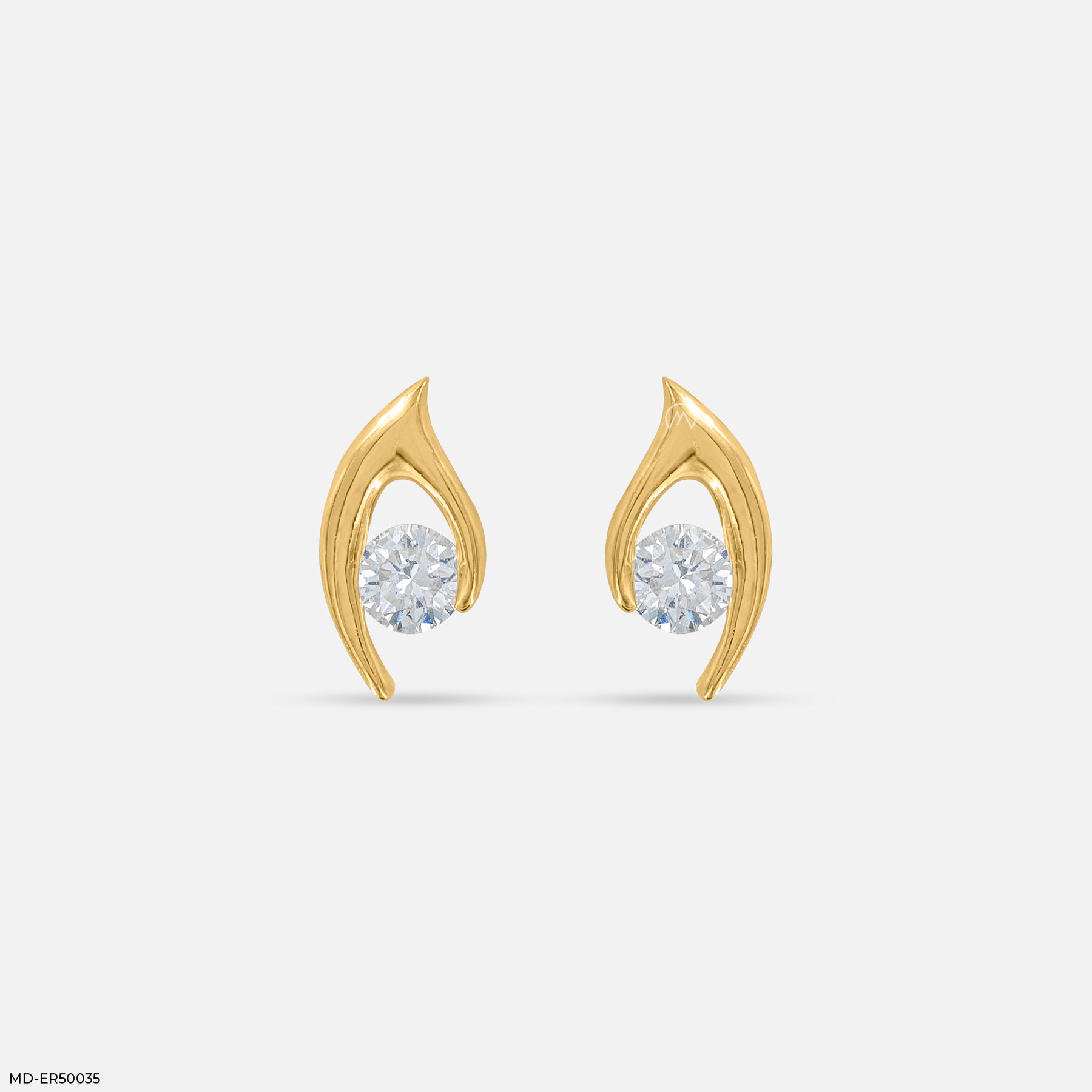 Singular Spark Lab Diamond Earrings 925 Sterling Silver