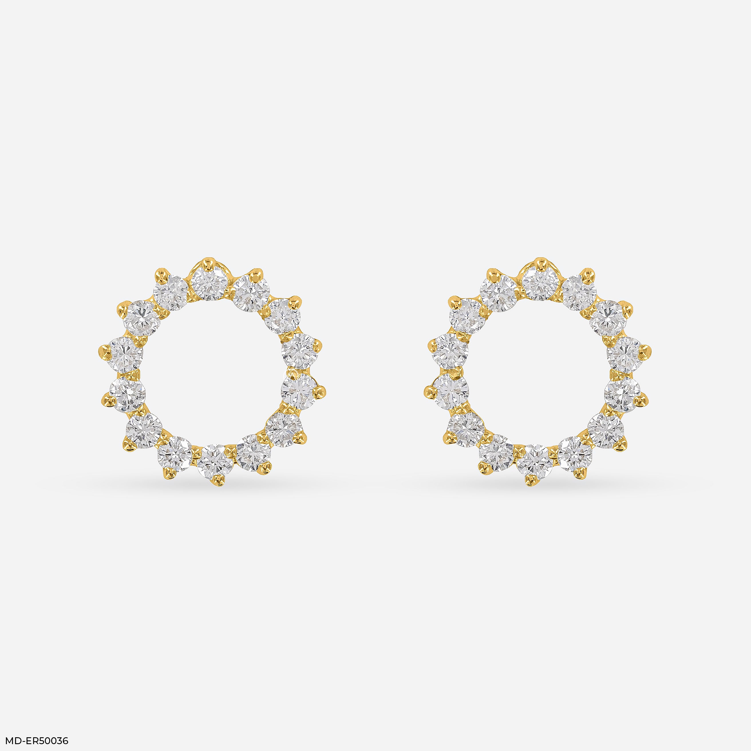 Celestial Circles Lab Diamond Earrings