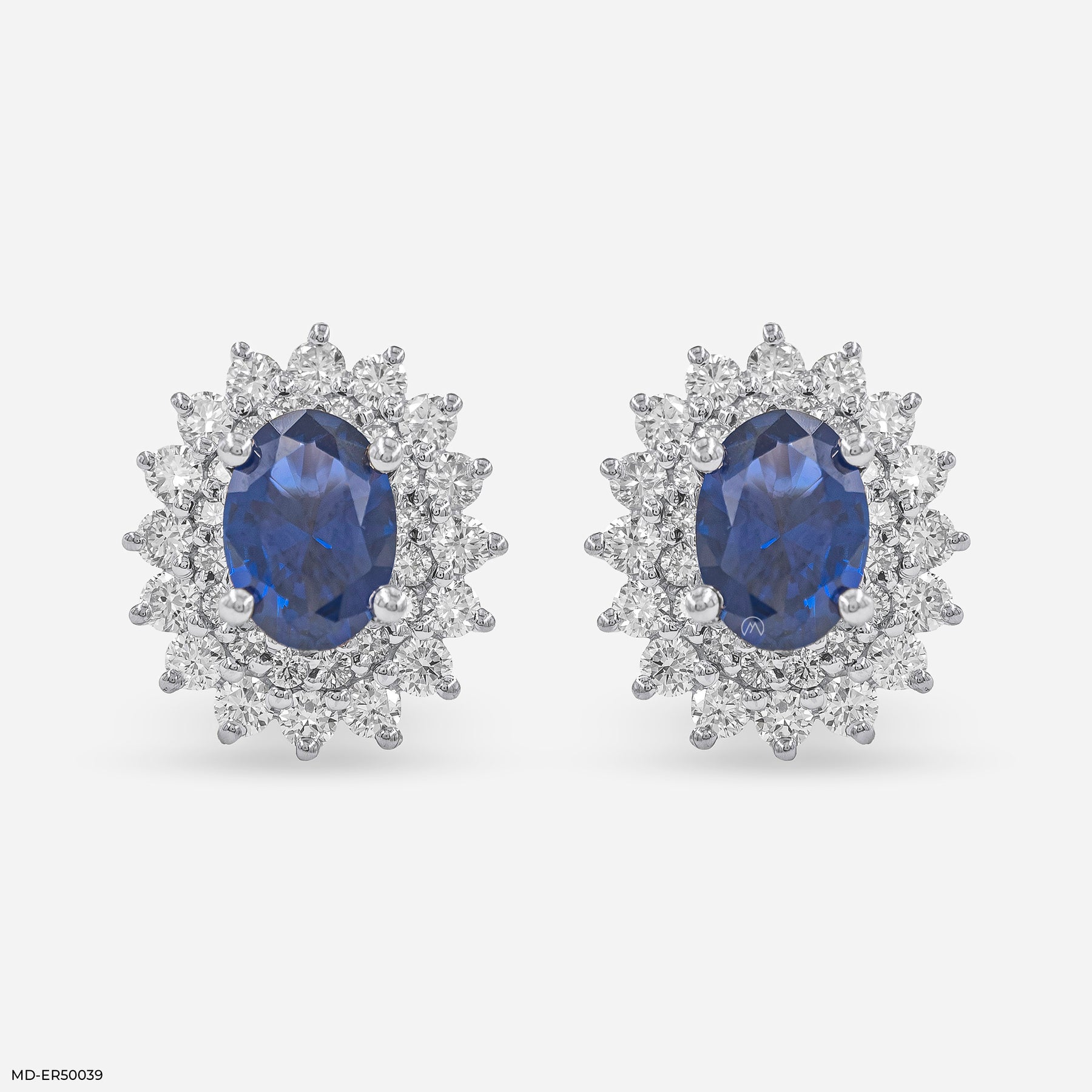 Seraphic Star Lab Diamond Earrings 925 Sterling Silver