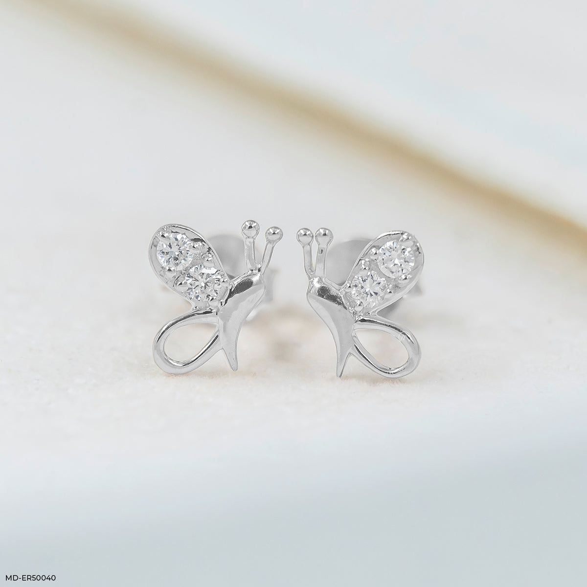 Wings of Grace Lab Diamond Earrings