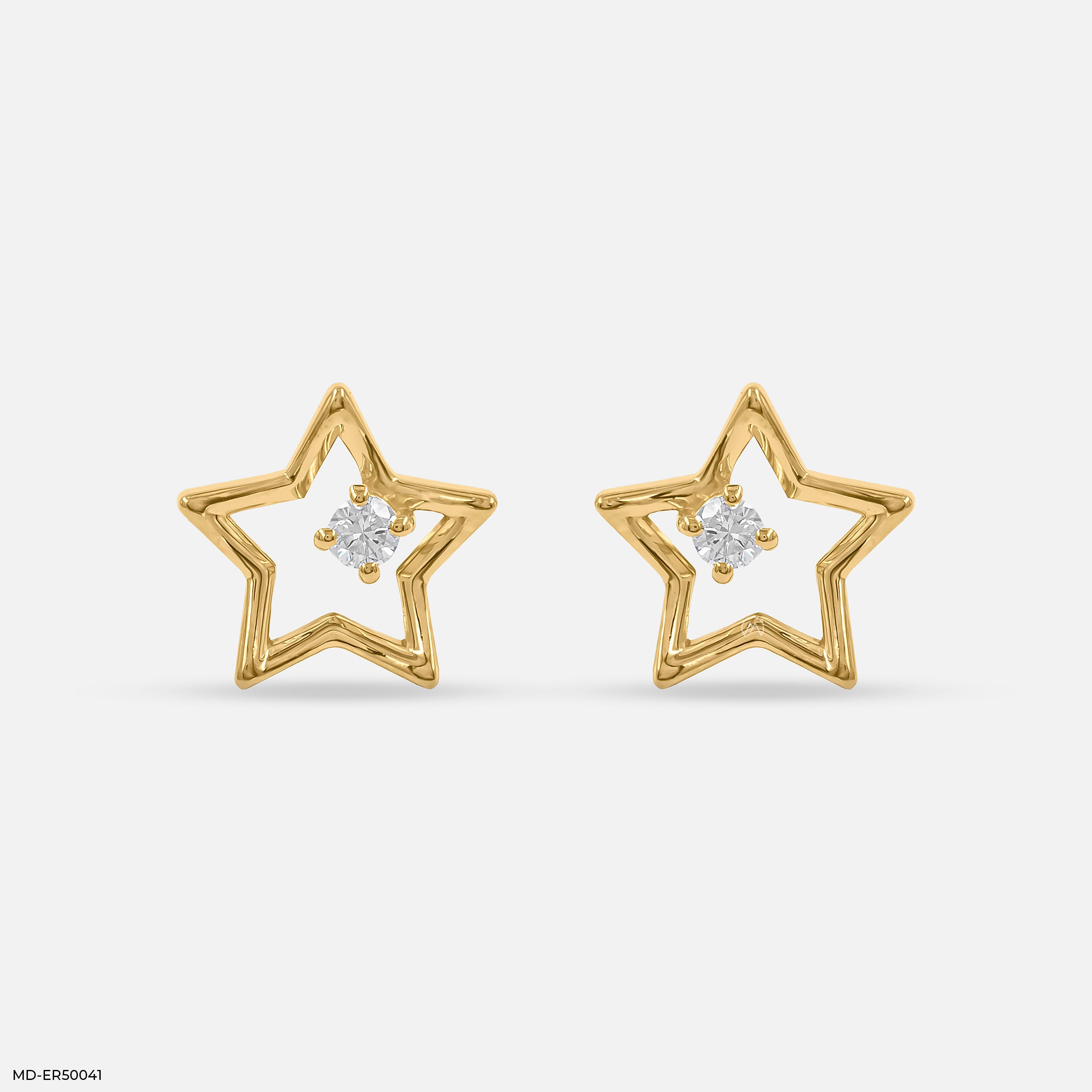 Starlet Lab Diamond Stud 925 Sterling Silver