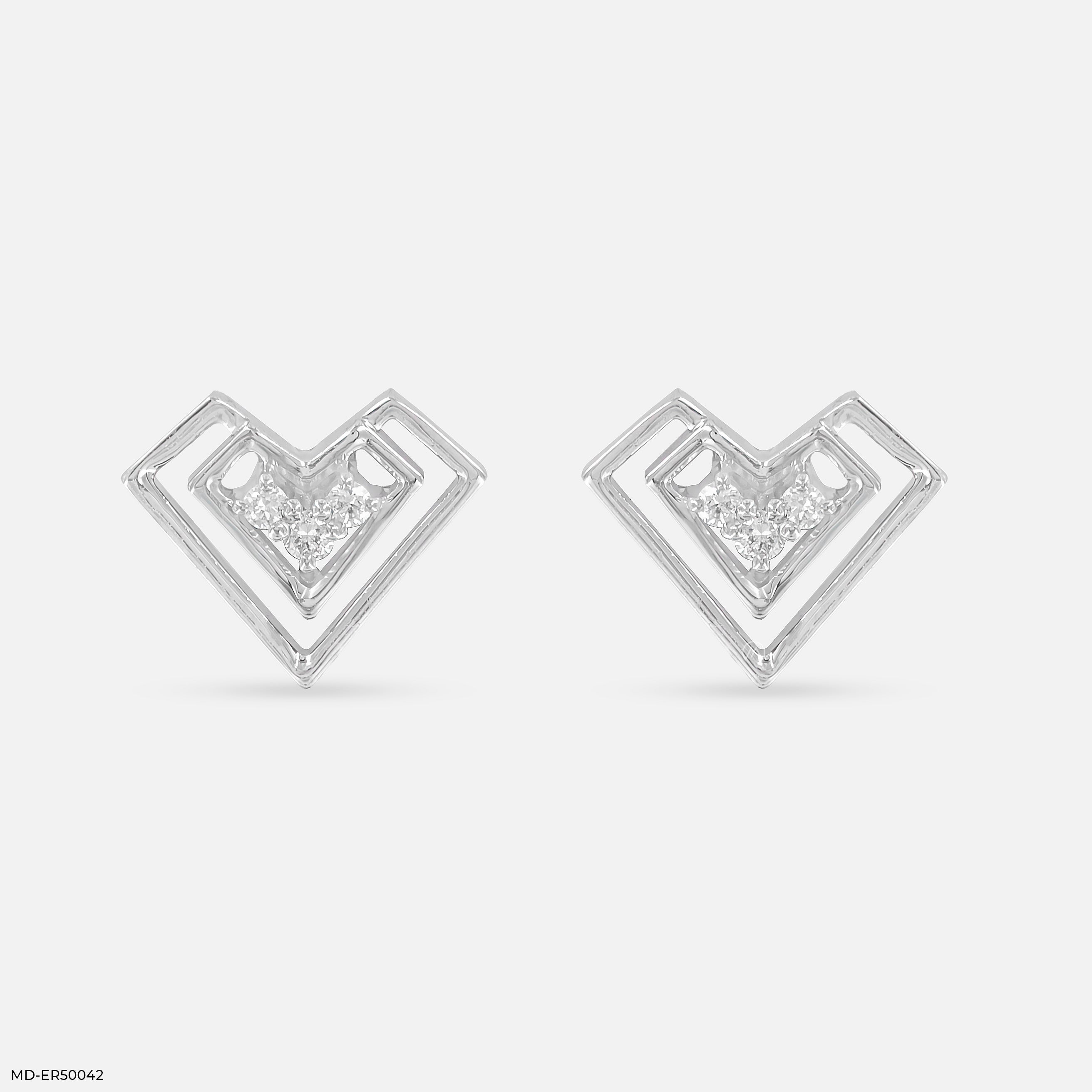 Heartlyn Lab Diamond Earrings