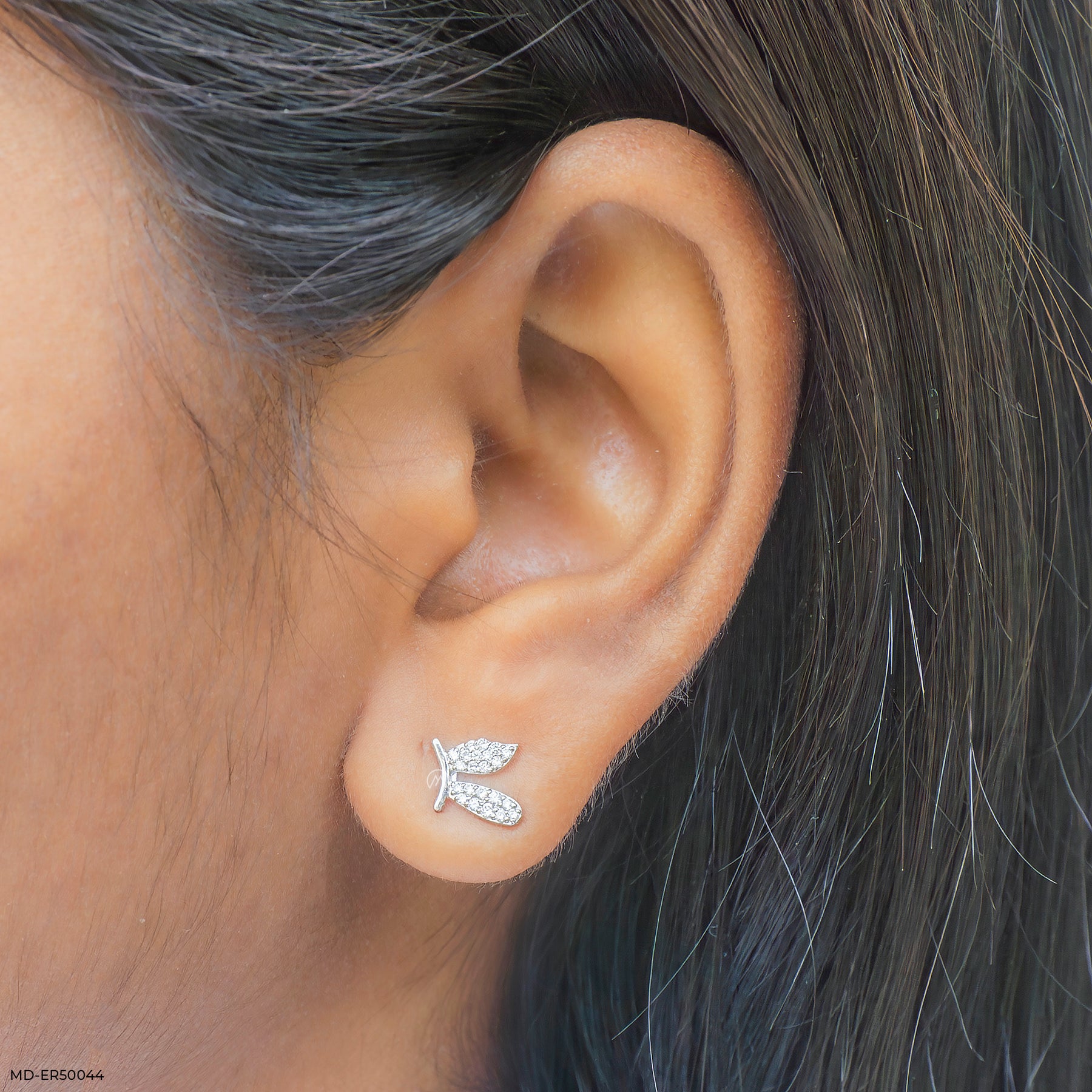 Shinefly Lab Diamond Earrings 925 Sterling Silver