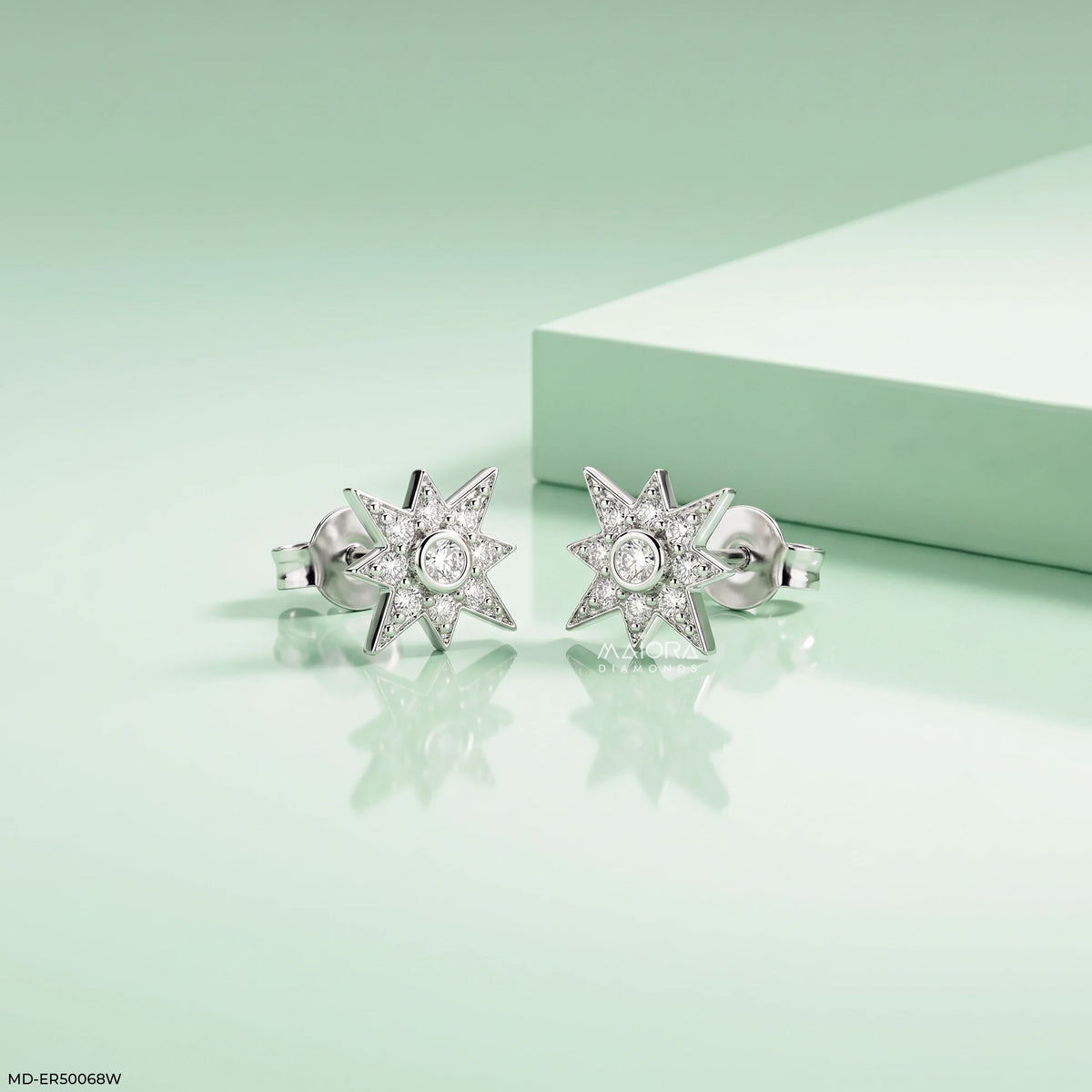 Shooting Star Diamond Earrings