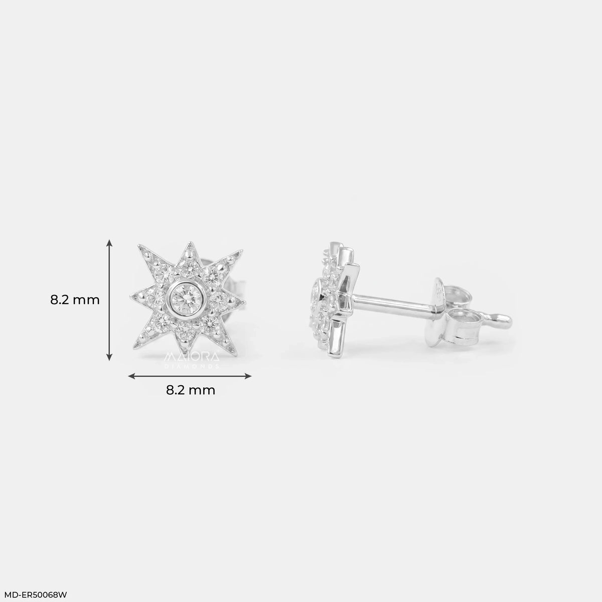 Shooting Star Diamond Earrings