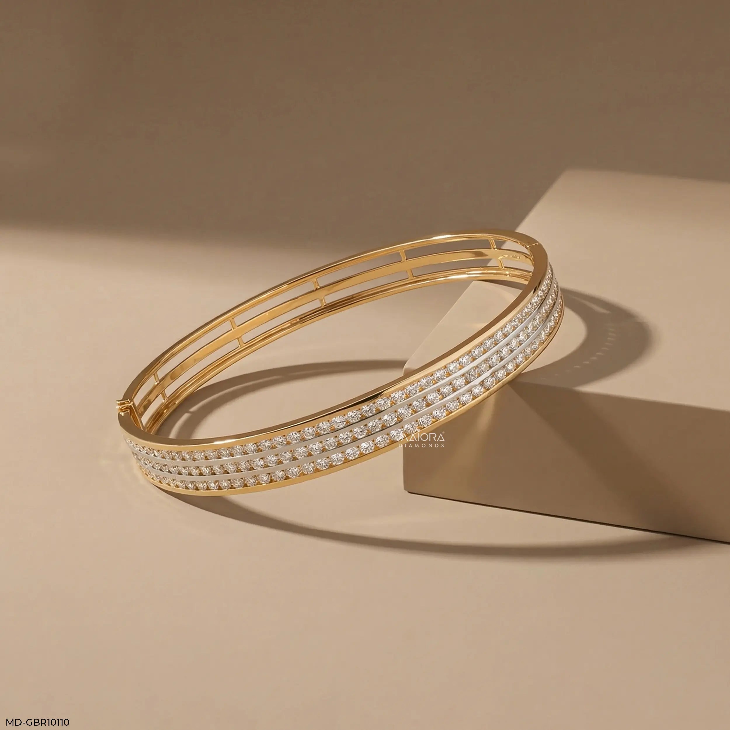 Trinity Row Men's Diamond Bracelet