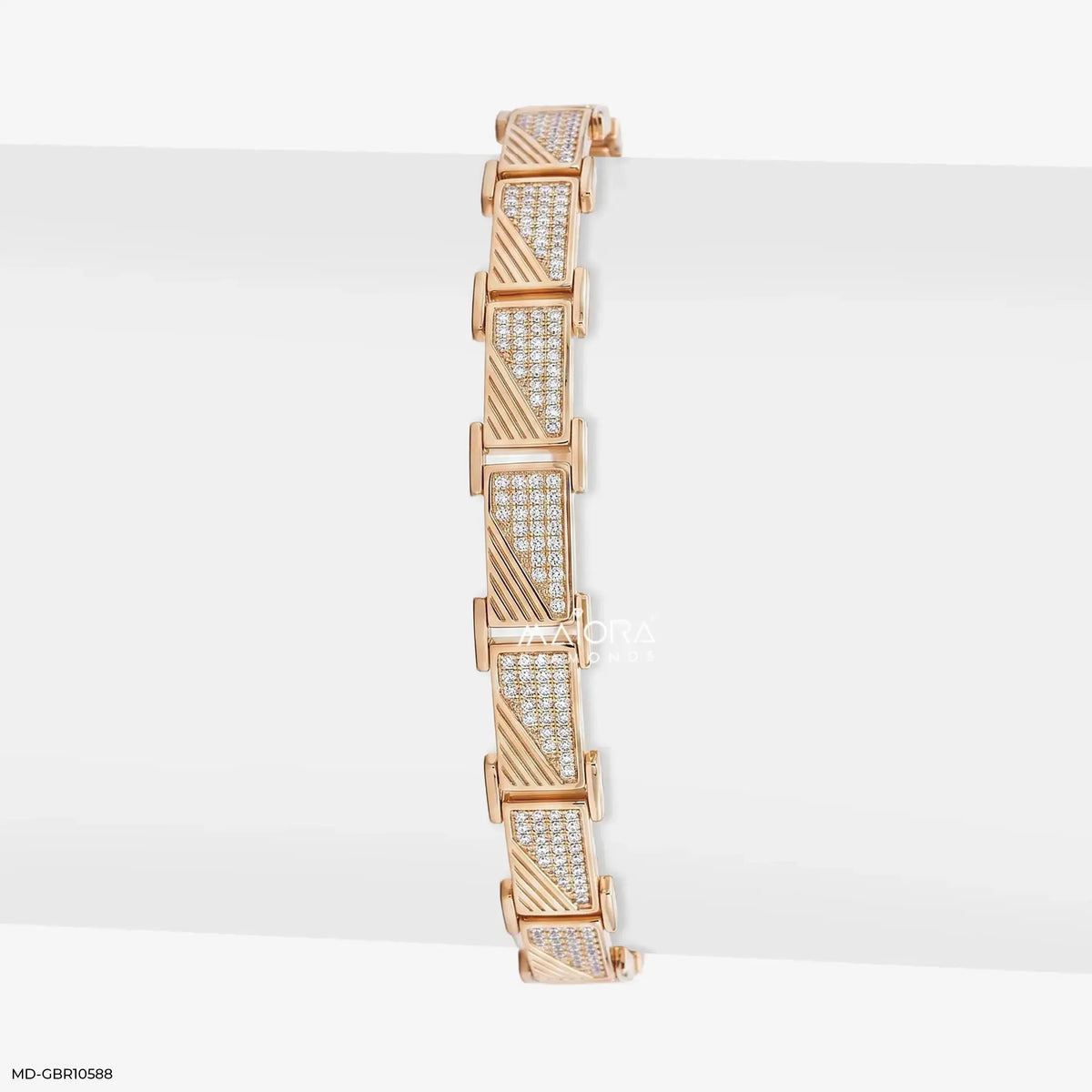 Vector Link Men's Diamond Bracelet