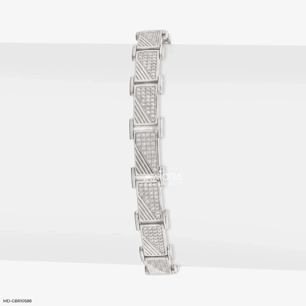 Vector Link Men's Diamond Bracelet
