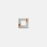 Cohesion Diamond Mens Stud Earring Platinum 950