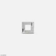 Cohesion Diamond Mens Stud Earring Platinum 950